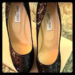 Sequins Jimmy Choo’s